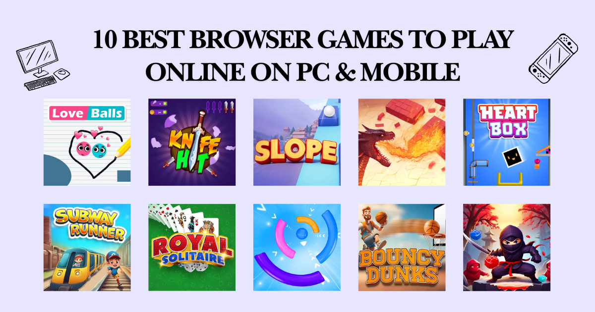 10 Best Browser Games to Play Online on PC & Mobile | by PlayZen | Oct, 2024 | Medium